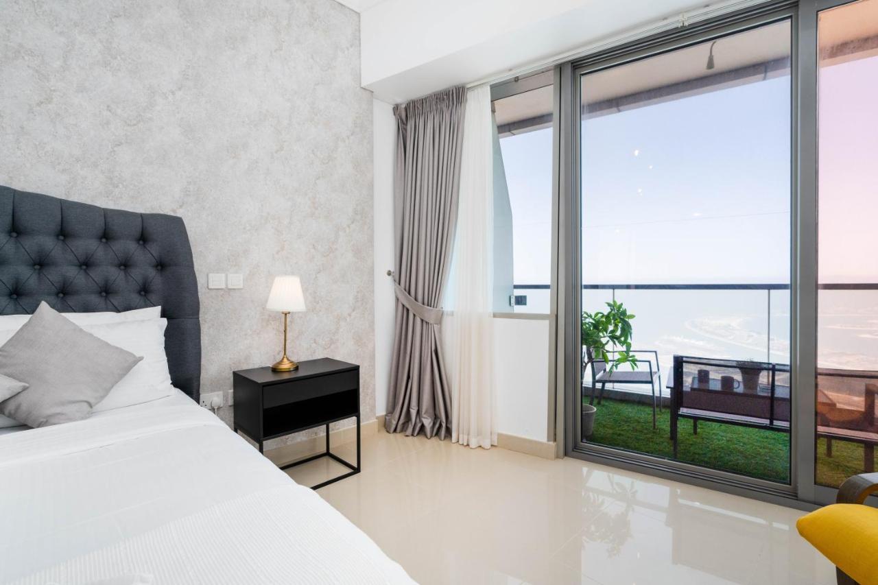 White Sage - Incredible Full Sea And Dubai Eye View In Marina Apartment ภายนอก รูปภาพ